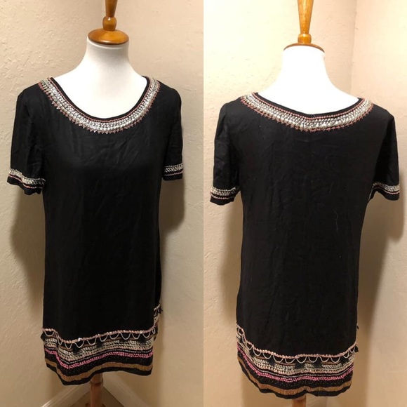 {Anthro} Maeve Stitched Cartriona dress - Picture 2 of 4